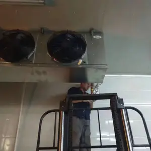 山东冰德制冷为食品公司设计安装的物美价廉的车间降温制冷设备