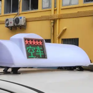 拓鑫彩灌胶防水出租车led智能顶灯屏彩色显示屏