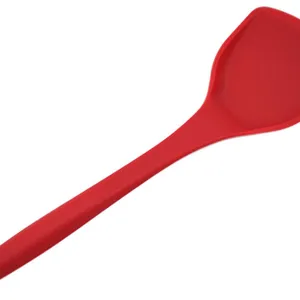 广东深圳环保耐高温硅胶炒菜铲订制防烫防变形硅胶锅铲