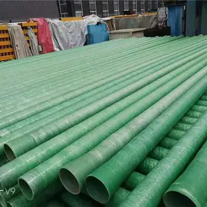 广西百色玻璃钢夹砂管试验图片 博华玻璃钢输水管道