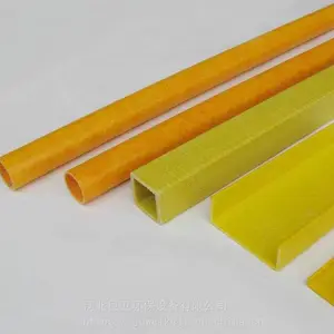 天然绝缘玻璃钢拉挤方管圆管型号