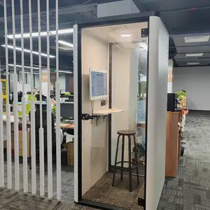静音舱商务办公隔音仓隔音房移动电话亭会议室隔音直播间隔音舱