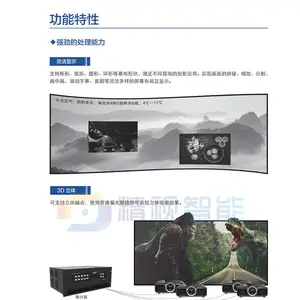河南郑州小鸟硬件边缘融合器/多媒体报告厅会议室工程投影机拼接融合