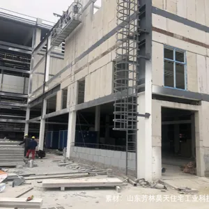 ���ʸ�ǽ���彨�����ķ������alc���ghs���ʸ�ǽ�壬3D�ֽ����¥�а�