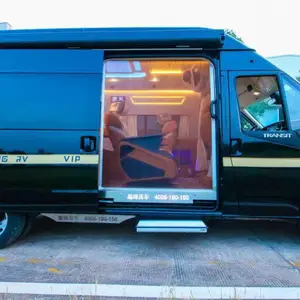 福特T7商务B型房车 航空座椅 后置厨卫 商旅兼备 趣蜂B880PLUS