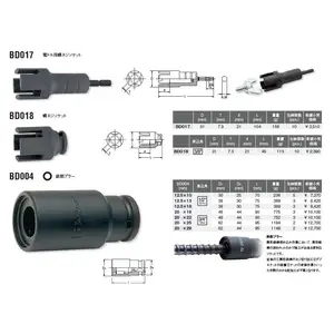 日本KOKEN套筒BD017 BD018 BD004 162N 142-12 141S-6 KH00