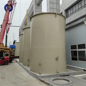 耐酸碱塑料储罐定制聚丙烯PPH缠绕成型环保水处理药剂储存罐