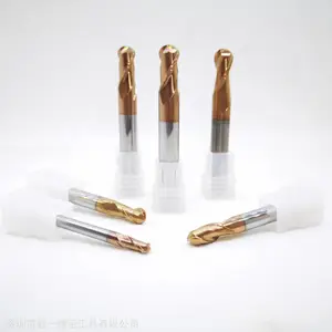55度钨钢球刀 R0.5~R10 2刃立铣刀 涂层球铣刀