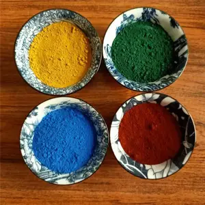 混凝土着色剂氧化铁颜料 橡胶涂料氧化铁铁红粉 地砖水泥铁黑颜料