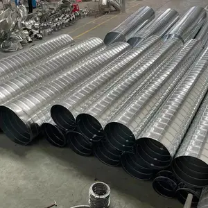 广州通畅螺旋风管厂定制环保通风工程管道