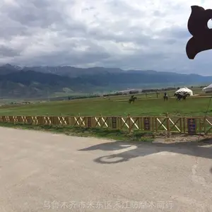 新疆景区护栏 木栈道护栏 防腐木栅栏 防腐木护栏 防腐木扶手 防腐木围栏