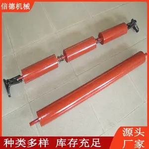 重型滚筒 腰鼓形托辊组 皮带机托辊 表面喷漆 云南滚筒厂家