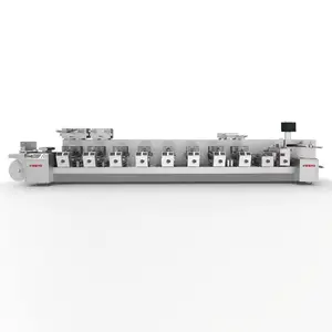 供应奈本机组式柔版印刷轮转机FR370-10C每分钟200m