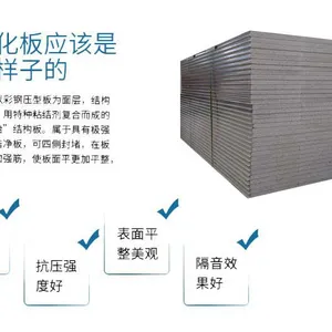 威海硅岩净化板丨威海硅岩彩钢复合板丨青岛金宝丰净化