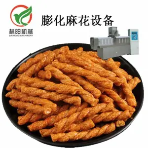 济南林阳机械LY65 膨化麻花生产设备小型膨化麻花生产线 时产100-150kg麻花机械