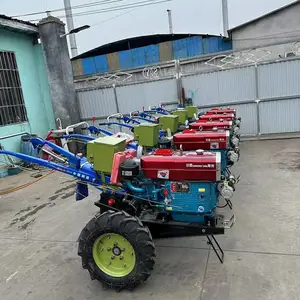 柴油20马力手扶拖拉机 水旱手扶耕地机 果园大棚除草开沟起垄机