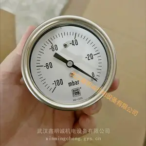 意大利NUOVA FIMA原装进口不锈钢压力表,微压表 量程-100mbar