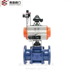 南高阀门厂 Q941TC-16C电动陶瓷球阀 碳钢铸钢材质 经久耐用 耐冲蚀