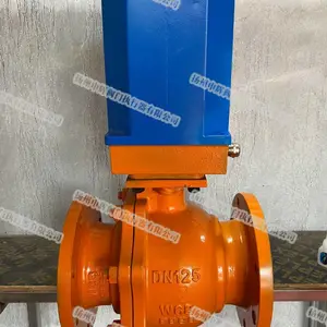 DQF电动球阀 DQF-80 DQF-100 均化库专用申辉不锈钢阀芯