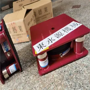 机器在楼上用的气浮式减震器,JEDLA绗缝机防震垫,化工包装袋机器减震脚选锦德莱