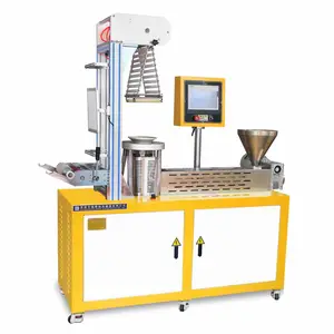 XH-430单螺杆挤出吹膜机 色母混合物吹塑机 塑料制袋机
