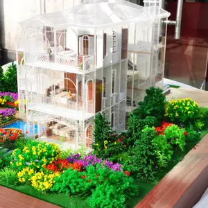 别墅自建房屋模型定制 北京别墅自建房沙盘设计制作