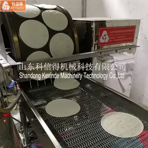 科信得圆形春卷皮机 春卷皮加工机器 产量高效 卷饼机