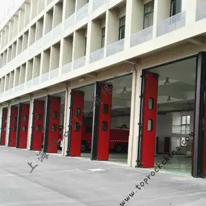 消防站车库电动大门 车库门选顶石门业 专注实体生产厂家