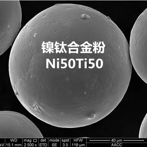 科太隆近球形雾化镍钛记忆合金粉末Ni50Ti50