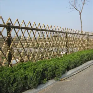 定制农家乐竹围栏 庭院竹栅栏 田园风格竹篱笆 竹建筑