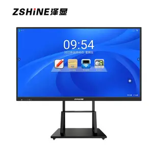 泽显110英寸安卓版会议平板 4K超高清交互式电子白板 ZX-CM1100