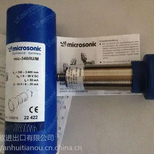 MICROSONIC超声波传感器dbk+5/Empf/3BEE/M18