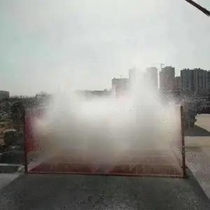 工程车高压冲洗机 工地冲洗平台 高压自动洗轮机生产厂家