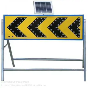 ��·ʩ����ָͨʾ�� ����̫���ܱ��Ƶ� ��·��־�� �з�