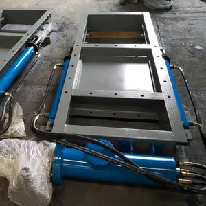 PZB-60电液动平板闸门 中悦液压液压平板放料阀