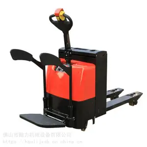 全电动搬运车 2吨电动托盘车 高明/顺德脚踏式卡板搬运车哪里买