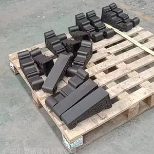 仿古别墅庭院梁托铝雀替铝牛腿材质轻盈安装便捷