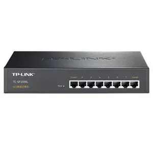 TP-LINK TL-SF1008L 8口楼道交换机 VLAN划分 端口限速 铁壳