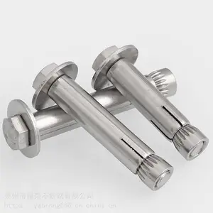工程用304预埋用不锈钢内膨胀螺栓 外六角不锈钢膨胀螺丝M10