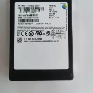 三星企业级固态硬盘SSD PM1643A 3.8TB 2.5英寸MZILT3T8HBLS-00007