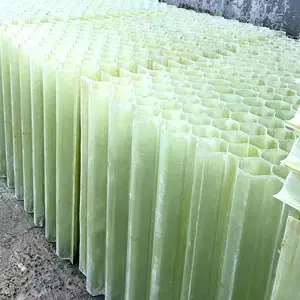 接触氧化池斜管填料 接触氧化池蜂窝填料