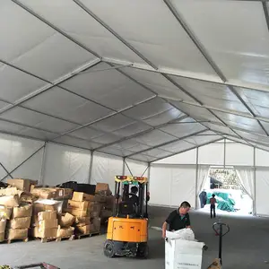 户外简易仓储篷房 工厂车间仓库帐篷 遮雨阻燃尺寸可定制
