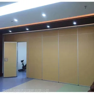 可开门式饭店餐厅活动隔音墙活动移门