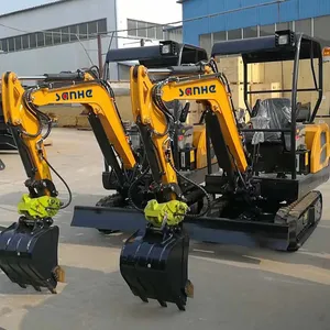 厂家直销三合重工挖掘机SH18小型农用挖掘机园林绿化水电气挖沟