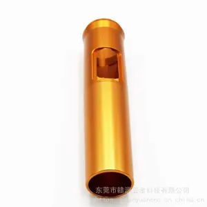 CNC加工中心非标精密车削走芯机黑色阳极氧化铝螺丝螺纹槽旋弧槽