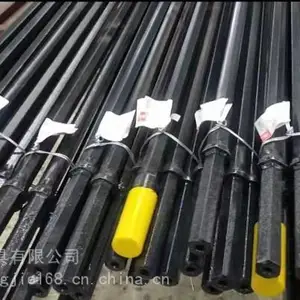 *** H25的锥度钎杆 H25*4.7米的钻杆 H25*5.5m的伞钻钻杆