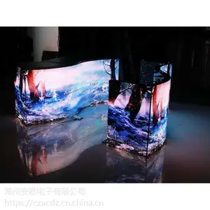 柔性LED屏酒吧KTV专用 常州曲面软屏 可弯曲源头工厂