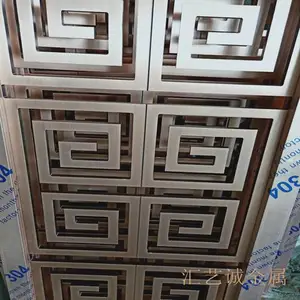 优质不锈钢屏风 酒店屏风加工定制厂家直销