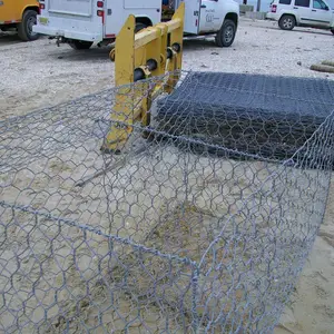 广东河流整治河道防护格宾石笼网 PVC包塑雷诺护垫