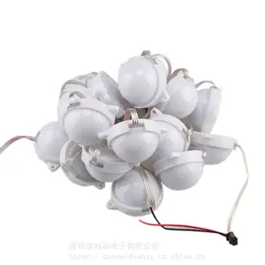 DC12V WS2801 IC��50MM�ɱ��LED���ص�
